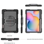 F�r Samsung Galaxy Tab S6 Lite 2024 / 2022 / 2020 Outdoor Hybrid Schwarz 360 Grad Tablet Cover Case Schutz Robust Neu