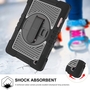 F�r Samsung Galaxy Tab S6 Lite 2024 / 2022 / 2020 Outdoor Hybrid Schwarz 360 Grad Tablet Cover Case Schutz Robust Neu