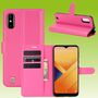 F�r Wiko Y81 Handy Tasche Wallet Premium Pink Schutz H�lle Case Cover Etuis Neu Zubeh�r 