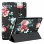 F�r Apple iPad Pro 10.5 2017 / Air 10.5 2019 / 10.2 2019 / 10.2 2020 3folt Wake UP Smart Cover Etuis H�lle Case Schutz Motiv 5