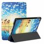 F�r Apple iPad Pro 10.5 2017 / Air 10.5 2019 / 10.2 2019 / 10.2 2020 3folt Wake UP Smart Cover Etuis H�lle Case Schutz Motiv 6