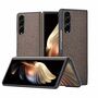 F�r Samsung Galaxy Z Fold3 5G Sand Design Kunststoff Hart Cover Handy Tasche H�lle Etuis Braun