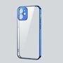 Joyroom JR-BP742 Apple iPhone 12 Silikon TPU Schutz Tasche H�lle Cover Blau