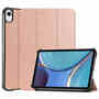F�r Apple iPad Mini 2024 8.3 Zoll / Mini 6 2021 3folt Wake UP Smart Cover Rose Gold Tasche Etuis H�lle Neu