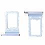 Sim Karten Halter Card Tray fr GH98-46768D Samsung Galaxy Z Flip3 Lavender / Hell Blau Ersatzteil