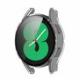 F�r Samsung Galaxy Watch 4 44mm Smart H�lle + Hart Glas Transparent Etuis Cover Tasche
