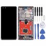 F�r Huawei Mate 40 Pro Display Full LCD mit Rahmen Einheit Touch Ersatzteil Reparatur Schwarz