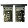 Dual Sim Karten Halter Card Tray f�r GH98-46829A Samsung Galaxy Z Fold3 Phantom Black / Schwarz