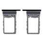 Sim Karten Halter Card Tray f�r GH98-46768A Samsung Galaxy Z Flip3 Phantom Black / Schwarz