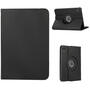 F�r Apple iPad Mini 2024 8.3 Zoll / Mini 6 2021 360 Grad Rotation Kunstleder H�lle Schwarz