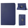 Fr Apple iPad Mini 2024 8.3 Zoll / Mini 6 2021 360 Grad Rotation Kunstleder Hlle Dunkelblau