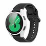 F�r Samsung Galaxy Watch FE / 4 40mm Smart H�lle + H9 Hart Glas Wei�