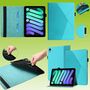 F�r Apple iPad Mini 2024 8.3 Zoll / Mini 6 2021 Kunstleder H�lle Hellblau