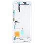 Front Housing LCD Rahmen Bezel Plate f�r Xiaomi Mi Note 10 Lite Wei� Ersatzteil Reparatur