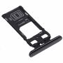 Dual SIM + Micro SD Karten Halter Card Tray f�r Sony Xperia 5 Schwarz Ersatz Zubeh�r
