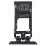 Dual SIM + Micro SD Karten Halter Card Tray f�r Sony Xperia 5 Schwarz Ersatz Zubeh�r
