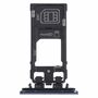 Dual SIM + Micro SD Karten Halter Card Tray f�r Sony Xperia 5 Blau Ersatz Zubeh�r