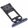 SIM + Micro SD Karten Halter Card Tray f�r Sony Xperia 5 Blau Ersatz Zubeh�r