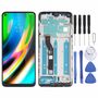 F�r Motorola Moto G9 Plus XT2087-1 Display Full OLED LCD mit Rahmen Einheit Touch Ersatzteil Reparatur Schwarz