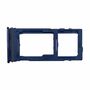 Dual Sim + Micro SD Karten Halter f�r GH98-46930B Samsung Galaxy M52 5G Hell Blau