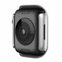 F�r Apple Watch Serie 9 8 7 45mm Schock TPU Silikon H�lle Case Silber