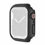 F�r Apple Watch Serie 9 8 7 41mm Schock TPU Silikon H�lle Cover Black
