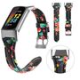 F�r Fitbit Charge 6 / 5 Leder Uhr Watch Sport Armband Frauen Gr��e S