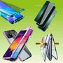 Beidseitiger 360 Grad Magnet / Glas Case Bumper fr Smartphones Handy Tasche Case Hlle Cover New Style
