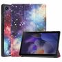 F�r Samsung Galaxy Tab A8 10.5 2021 3folt Wake UP Smart Cover Tablet Tasche Etuis H�lle Case Schutz Motiv 1