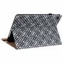 F�r Samsung Galaxy Tab A7 Lite 2021 8.7 Design Muster Schwarz Kunstleder H�lle Cover Tablet Tasche Case Neu