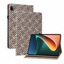 F�r Xiaomi Mi Pad 5 / 5 Pro 11.0 Zoll Design Muster Braun Kunstleder H�lle Cover Tablet Tasche Case Neu