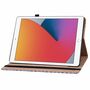 F�r Apple iPad 10.2 Zoll 2019 / 2020 / 2021 7. / 8. 9. Gen / Air 2019 10.5 Design Muster Schwarz Kunstleder H�lle Cover Tablet Tasche Case Neu