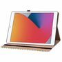 F�r Apple iPad 10.2 Zoll 2019 / 2020 / 2021 7. / 8. 9. Gen / Air 2019 10.5 Design Muster Gr�n Kunstleder H�lle Cover Tablet Tasche Case Neu