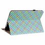 F�r Apple iPad 10.2 Zoll 2019 / 2020 / 2021 7. / 8. 9. Gen / Air 2019 10.5 Design Muster Regenbogen Kunstleder H�lle Cover Tablet Tasche Case Neu