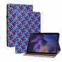 F�r Oppo Realme Pad 10.4 Design Muster Blau Kunstleder H�lle Cover Tablet Tasche Case Neu