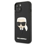 Karl Lagerfeld Silikon Collection Karls Head Hardcase H�lle Cover f�r Apple iPhone 13 Mini