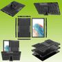 F�r Samsung Galaxy Tab A8 2021 10.5 Zoll X205 X200 Hybrid Outdoor Schutzh�lle Case Schwarz Tasche Cover 