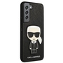 Karl Lagerfeld Saffiano Ikonik Collection Karl Hardcase H�lle Cover f�r Samsung Galaxy S22 Plus