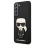 Karl Lagerfeld Saffiano Ikonik Collection Karl Hardcase H�lle Cover f�r Samsung Galaxy S22 Plus