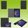 F�r Samsung Galaxy Tab A8 2021 X205 X200 3folt Wake UP Smart Cover Schwarz Tasche Etuis H�lle 
