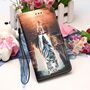 F�r Samsung Galaxy S22 Ultra 5G Kunstleder Handy Tasche Book Motiv 1 Schutz H�lle Case Cover Etui Neu