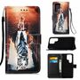 F�r Samsung Galaxy S22 Ultra 5G Kunstleder Handy Tasche Book Motiv 1 Schutz H�lle Case Cover Etui Neu
