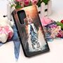 F�r Samsung Galaxy S22 Ultra 5G Kunstleder Handy Tasche Book Motiv 1 Schutz H�lle Case Cover Etui Neu
