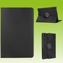 Fr Samsung Galaxy Tab A8 2021 X205 X200 Schwarz 360 Grad Rotation Kunstleder Hlle Cover Tablet Tasche Case Etuis Neu