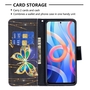 F�r Xiaomi Poco M4 Pro 5G Kunstleder Handy Tasche Book Motiv 3 Schutz H�lle Case Cover Etui Neu