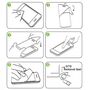 F�r Motorola Moto G51 5G 2x 2.5D H9 Hart Glas Tempered Schock Folie Panzer Schutz 
