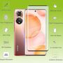 F�r Honor 60 Pro 4D Premium 0,3 mm H9 LCD Hart Glas Schwarz Folie Schutz H�lle Neu 