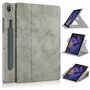 F�r Samsung Galaxy Tab A8 2021 10.5 Zoll SM-X200 360 Grad Rotation + Stift Halterung Tablet Tasche H�lle Case Cover Etui Schutz Grau Neu