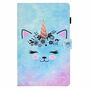 F�r Samsung Galaxy Tab A8 2021 X205 X200 Design Motiv 4 Kunstleder H�lle Cover Tablet Tasche Case Neu