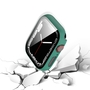 F�r Apple Watch 9 8 7 41mm 2 in 1 Schock TPU Silikon H�lle + Hart Glas